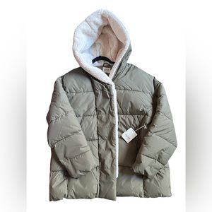 Brand NEW A.N.A Sherpa Lined Water Resistant Puffer Coat